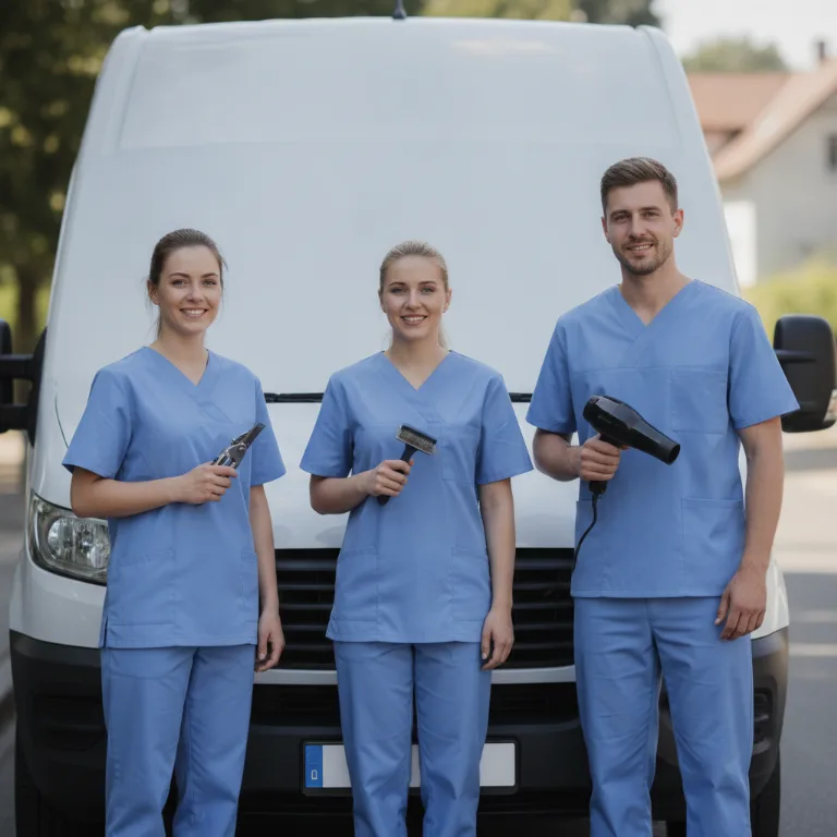 Hundefriseur Team in Fuenfhaus